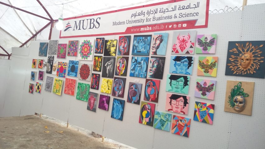 MUBS Graphic Design Department Shows at Aley Fine Arts Exhibition